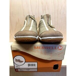 Merrell J35218 Lorelei Zip Slip-on Womens US 7 Deep Tan